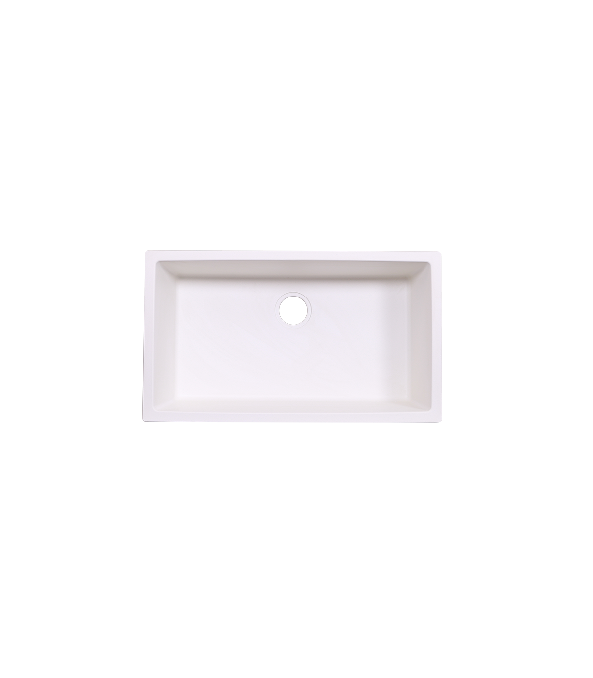 Ls Gc78 Single Bowl Granite Composite Sink White